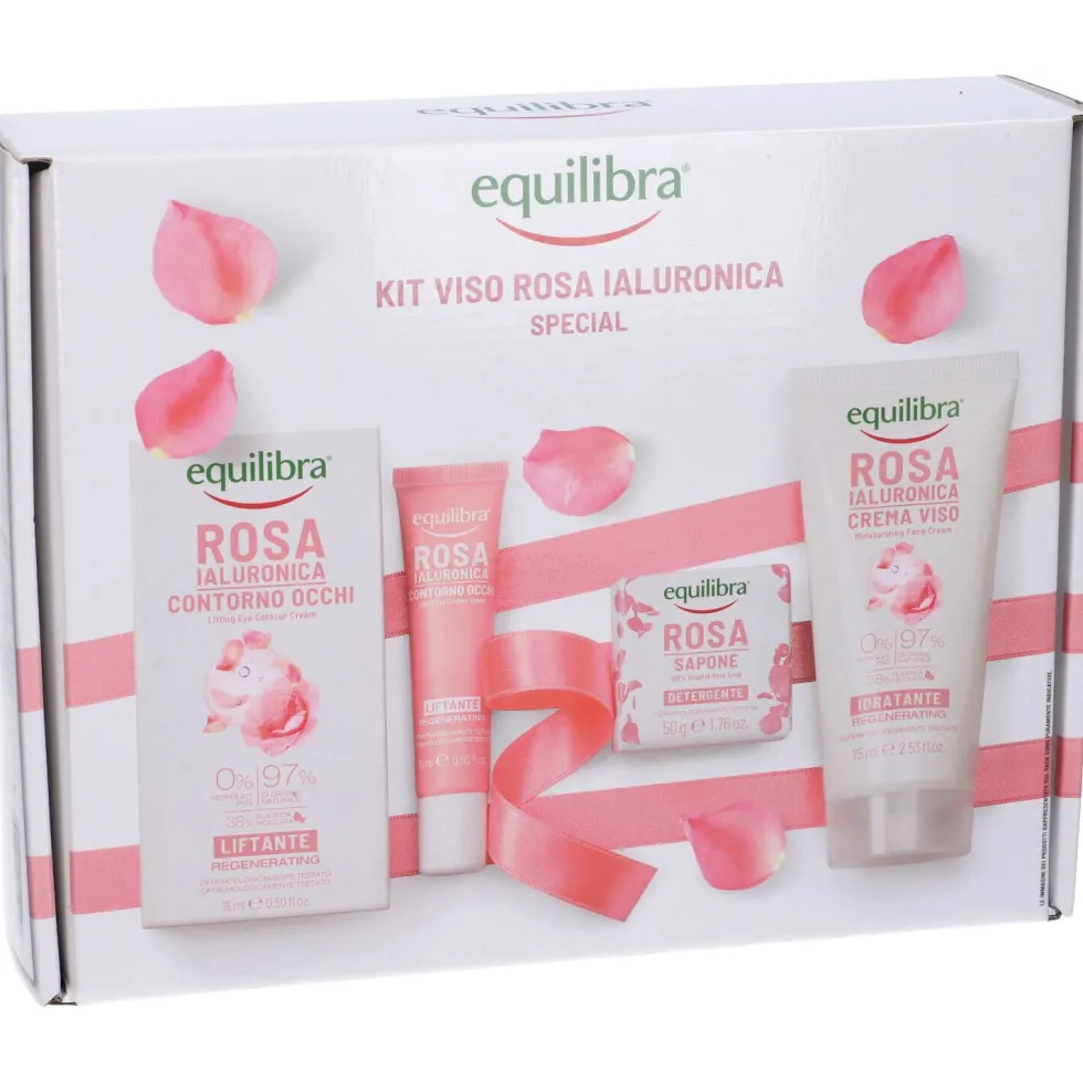 Equilibra® Kit Viso Rosa Ialuronica Splecial - Risparmia il 10% con il codice: equilibra1026