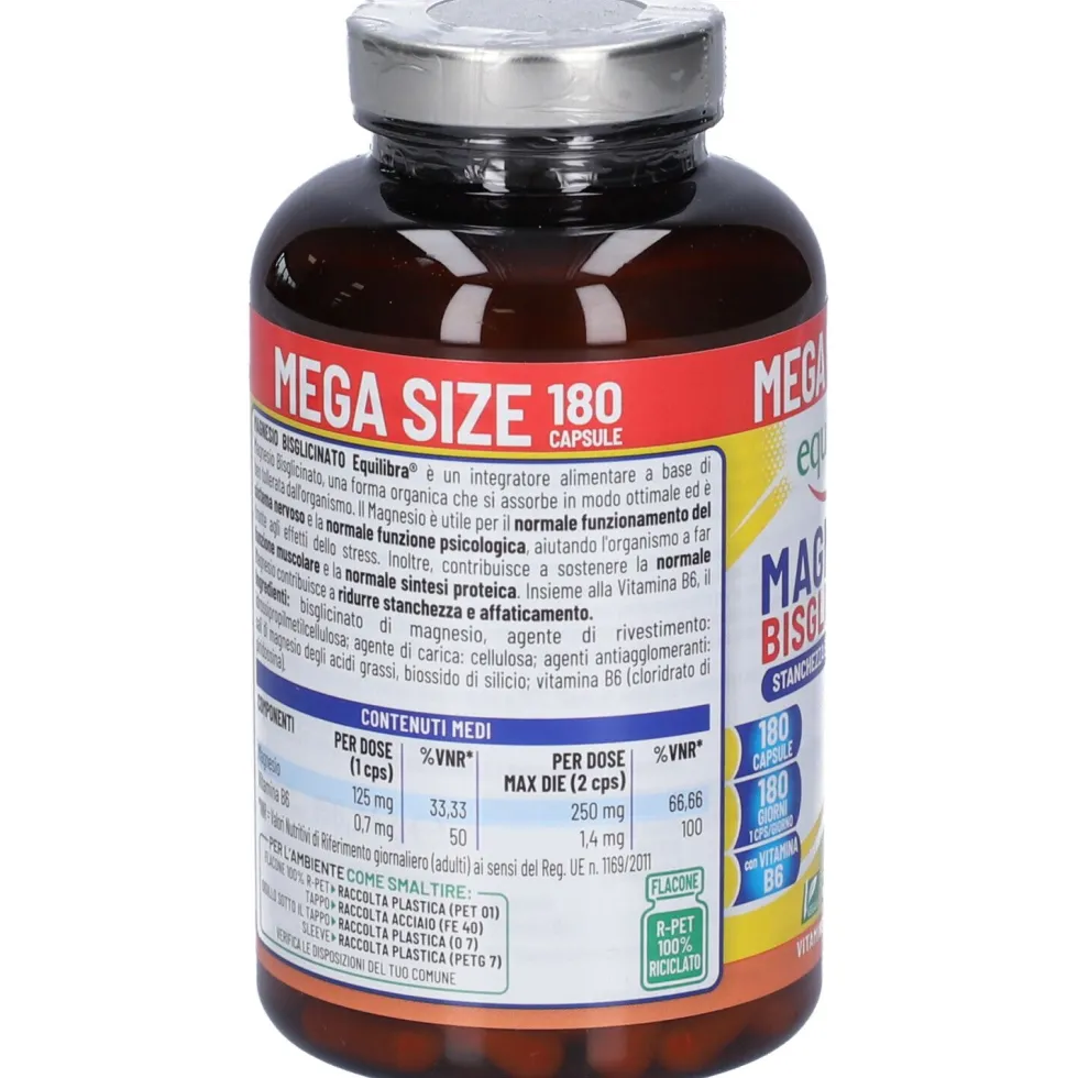 Equilibra Magnesio Bisglicinato Capsule - Risparmia il 10% con il codice: equilibra1026