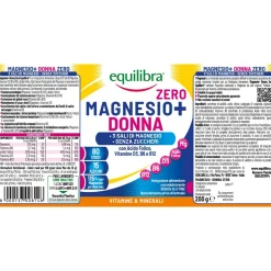 Equilibra Magnesio+ Donna Zero Polvere - Risparmia il 10% con il codice: equilibra1026