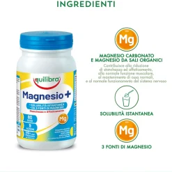 Equilibra® Magnesio + - Risparmia il 10% con il codice: equilibra1026