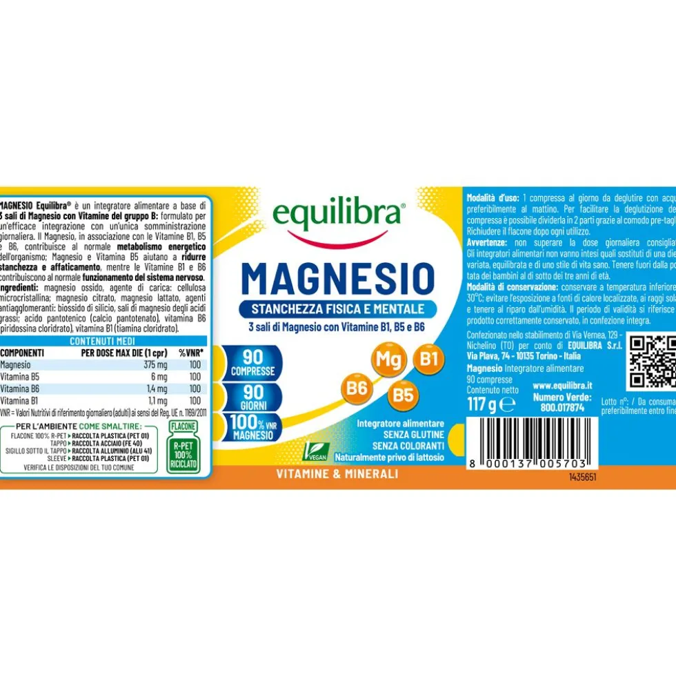 Equilibra Magnesio - Risparmia il 10% con il codice: equilibra1026
