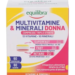 Equilibra Multivitamine & Minerali Donna Compresse Triplo Strato Bipack - Risparmia il 10% con il codice: equilibra1026