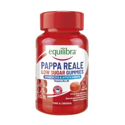 Equilibra Pappa Reale Low Sugar Gummies Gusto Lampone - Risparmia il 10% con il codice: equilibra1026