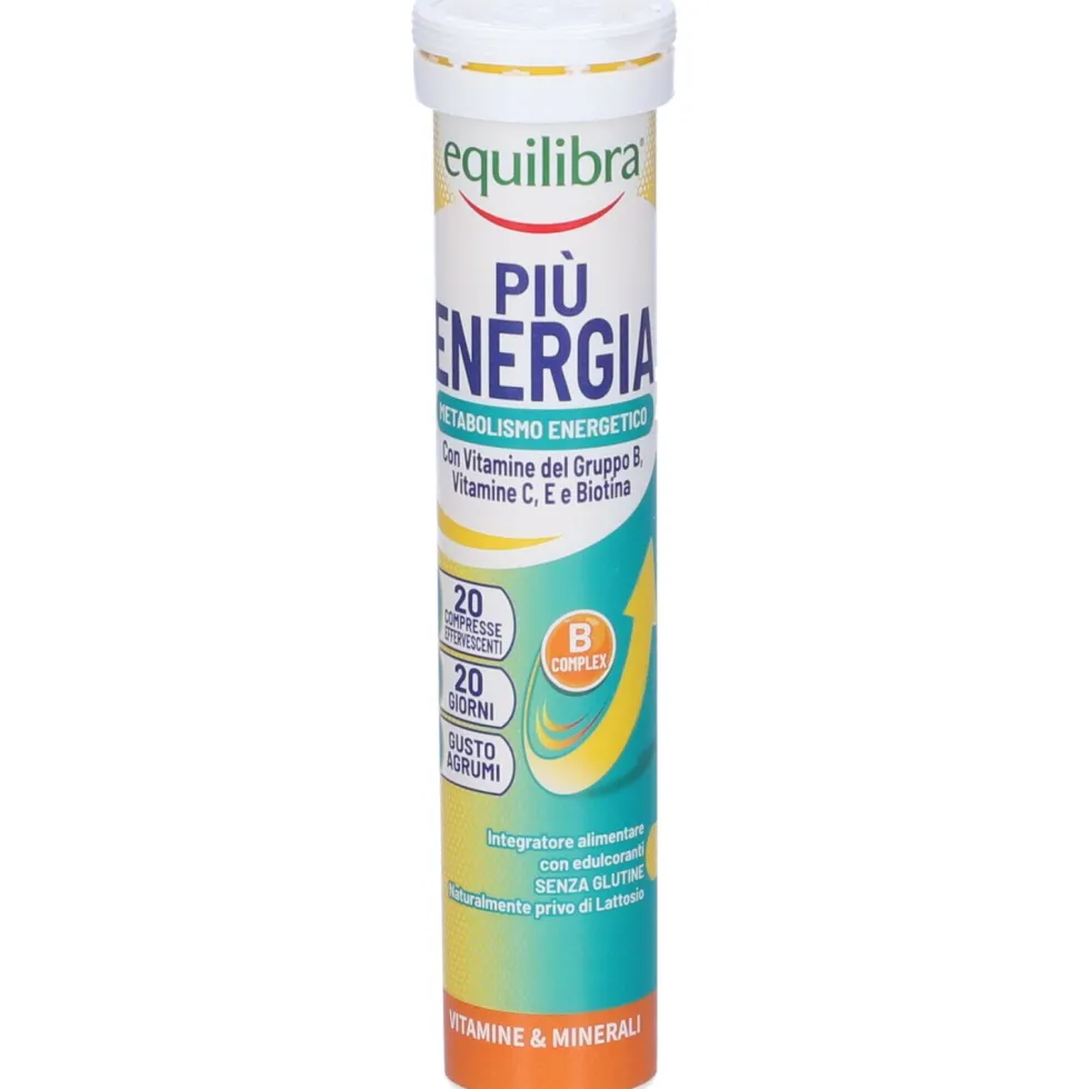 Equilibra® Più Energia Compresse Effervescenti - Risparmia il 10% con il codice: equilibra1026