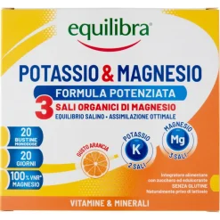 Equilibra® Potassio & Magnesio Formula Potenziata - Risparmia il 10% con il codice: equilibra1026