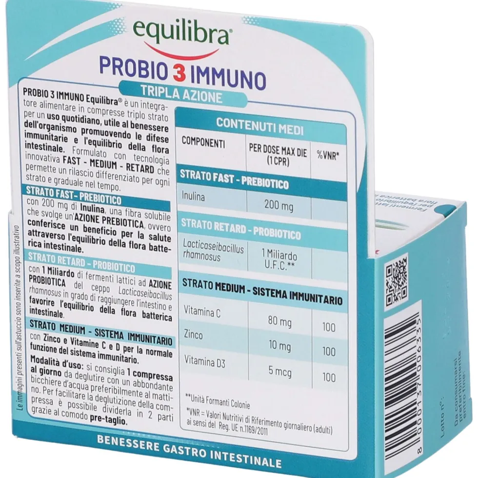 Equilibra Probio 3 Immuno - Risparmia il 10% con il codice: equilibra1026