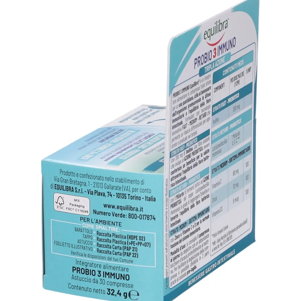 Equilibra Probio 3 Immuno - Risparmia il 10% con il codice: equilibra1026