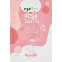 Equilibra Rosa Ialuronica Maschera Viso - Risparmia il 10% con il codice: equilibra1026