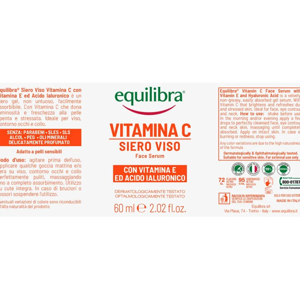 Equilibra® Siero Viso Vitamina C - Risparmia il 10% con il codice: equilibra1026