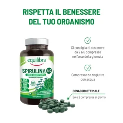 Equilibra Spirulina Bio 240 Compresse - Risparmia il 10% con il codice: equilibra1026