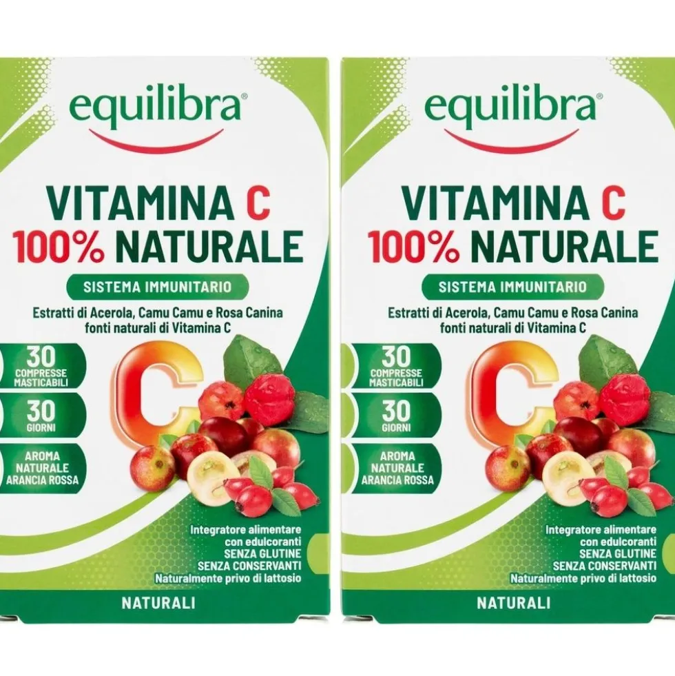 Equilibra® Vitamina C 100% Naturale - Risparmia il 10% con il codice: equilibra1026