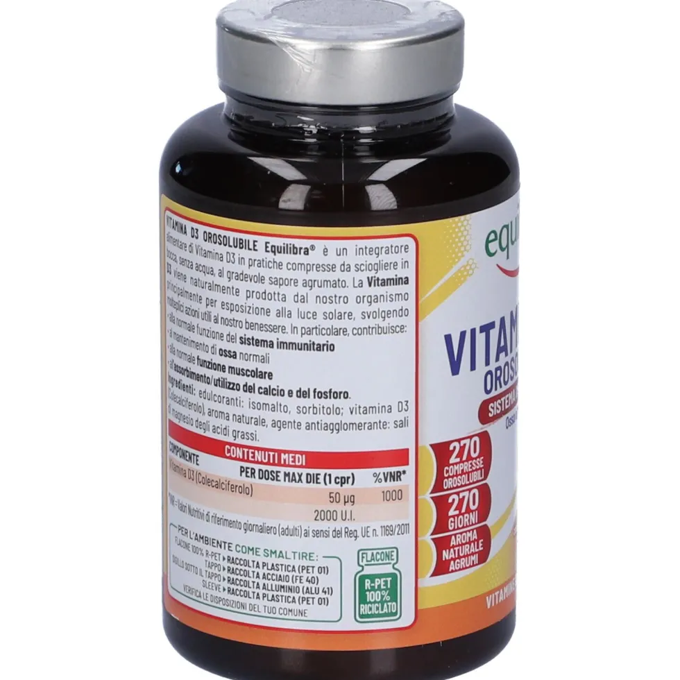 Equilibra Vitamina D3 Orosolubile - Risparmia il 10% con il codice: equilibra1026