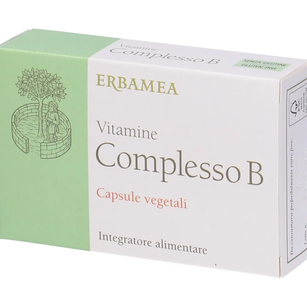 Erbamea Vitamine Complesso B Capsule Vegetali