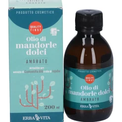 Erba Vita Olio di Mandorle Dolci Profumato Ambrato