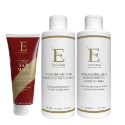 ErthSkin London Struccante bifasico + Crema da giorno all'acido ialuronico e al collagene