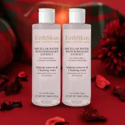 ErthSkin London 2x Acqua Micellare con Estratto di Rosmarino