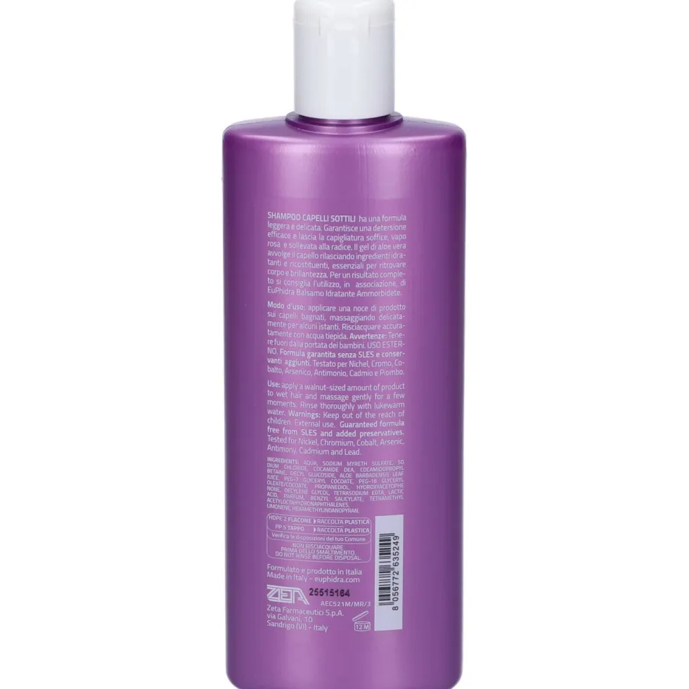 EuPhidra Shampoo Capelli Sottili - Risparmia il 10% con il codice: zeta1026