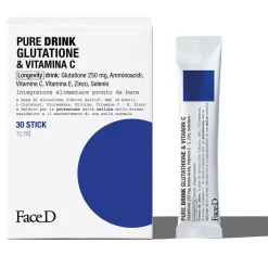 Face D Integratore Pure Drink Glutatione e Vitamina C