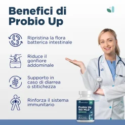 Fermenti lattici, Probiotici e Prebiotici per la Flora Intestinale - WESALYS PROBIO UP 150MLD®