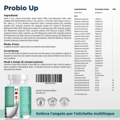 Fermenti lattici, Probiotici e Prebiotici per la Flora Intestinale - WESALYS PROBIO UP 20MLD®