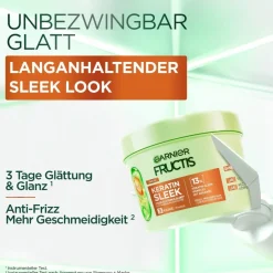 Garnier Fructis Keratin Sleek Set trattamento capelli