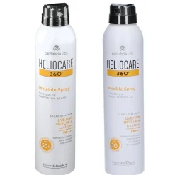 Heliocare 360° Set Invisible Spray SPF30 + Invisible Spray SPF50+