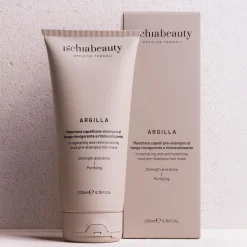 ischiabeauty Maschera capelli pre-shampoo al fango rinvigorente e rimineralizzante