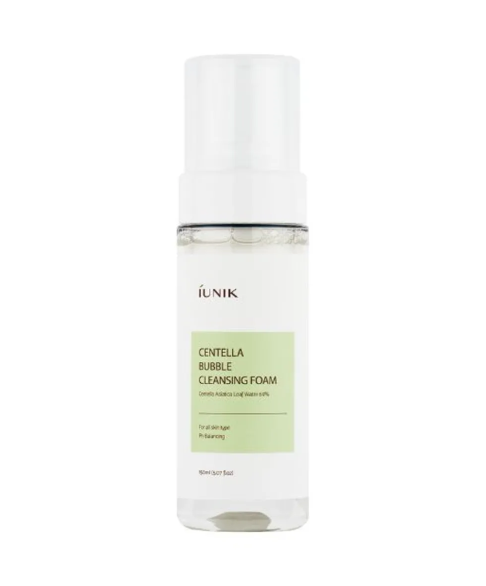 IUNIK Centella Bubble Cleansing Foam