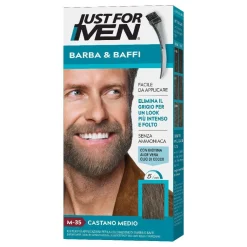 Just For Men Barba & Baffi M35 Castano Medio 51 G