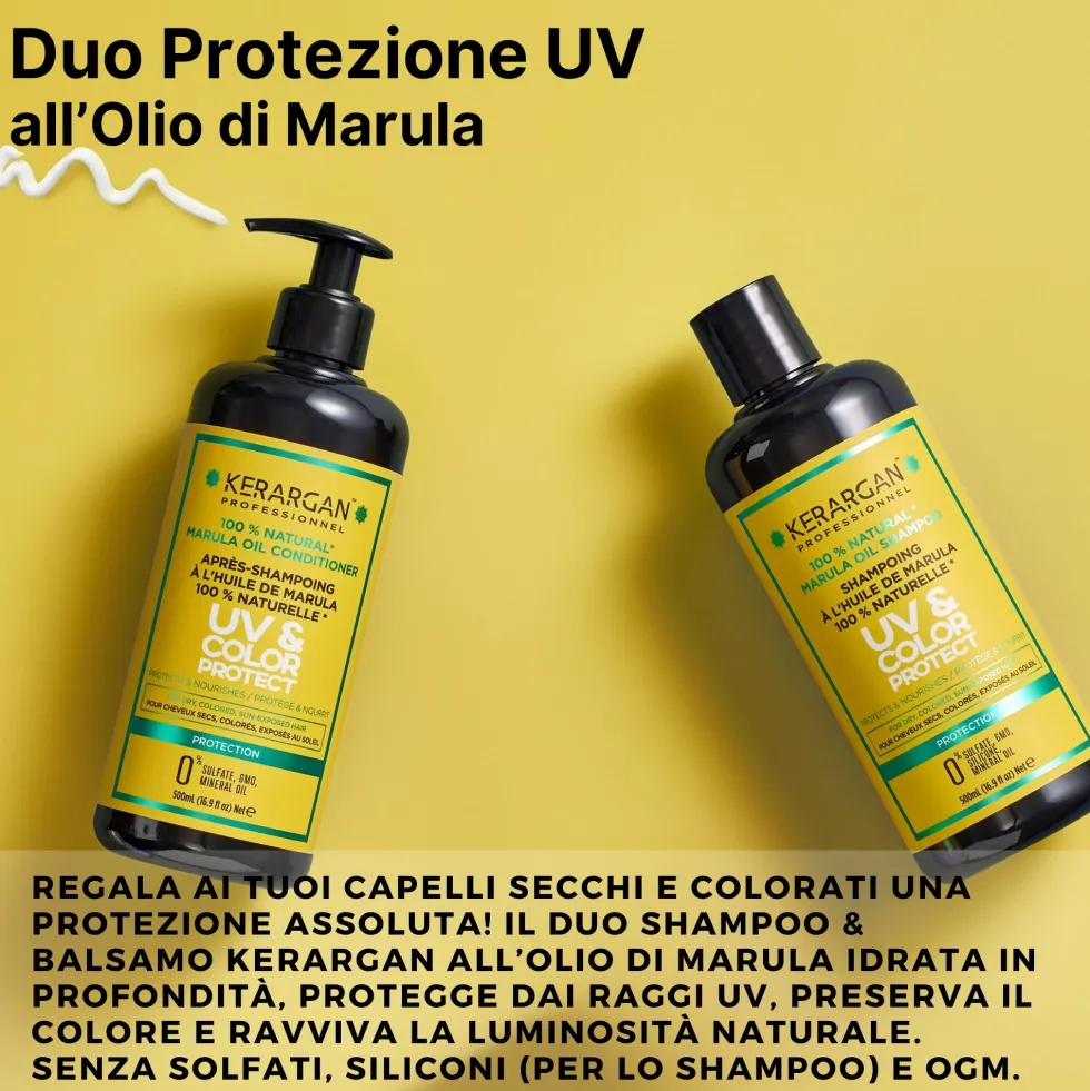 Kerargan - Shampoo & Balsamo UV Marula