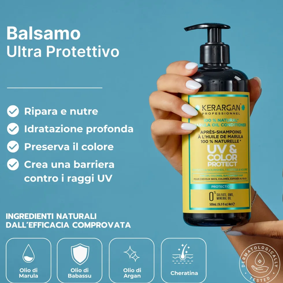 Kerargan - Shampoo & Balsamo UV Marula