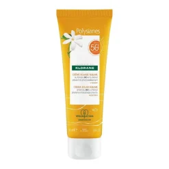 Klorane Crema Solare Sublime SPF 50+ al Tamanu BIO e Monoi 50ml - Protezione solare viso molto alta