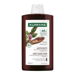 Klorane Shampoo Fortificante e Stimolante alla Chinina 400ml - Contro la caduta dei capelli