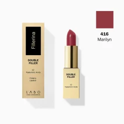 LABO Fillerina Double Filler 12 Hyaluronic Acids Creamy Rossetto Colore 416 Marilyn