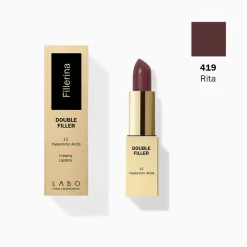 Labo Fillerina Double Filler 12 Hyaluronic Acids Creamy Rossetto Colore 419 Rita