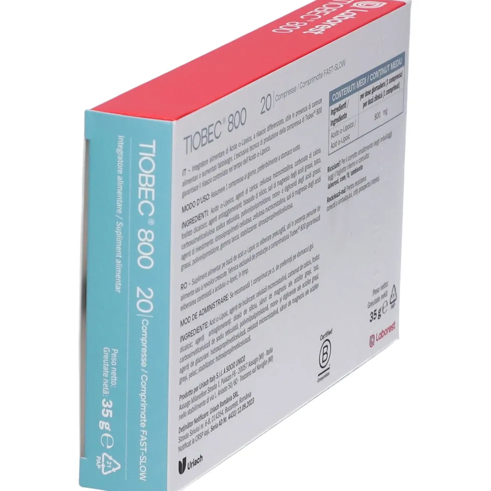 Laborest® Tiobec® 800 Compresse