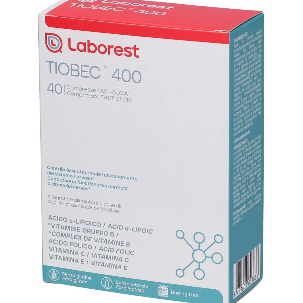 Laborest® Tiobec® 400 Fast-Slow Compresse