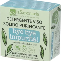 La Saponaria Bye Bye Impurità! - Detergente Viso Purificante Solido
