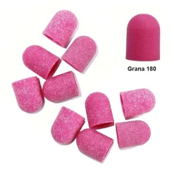 LCI Cosmetics - Cappucci leviganti per fresa unghie LCI - grana 180