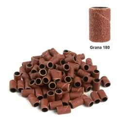 LCI Cosmetics - Cilindretti leviganti per fresa unghie LCI - grana 180