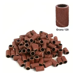 LCI Cosmetics - Cilindretti leviganti per fresa unghie LCI - grana 120
