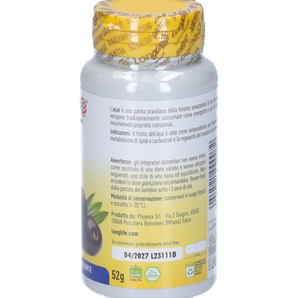 Longlife Acai 100 Capsule