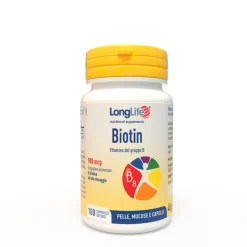 Longlife Biotin 900 Mcg 100 Compresse