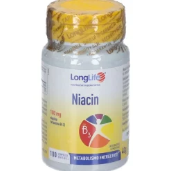 LongLife Niacin 100mg Compresse