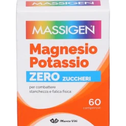 Massigen Magnesio e Potassio Senza Zucchero Compresse