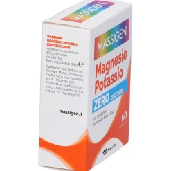 Massigen Magnesio e Potassio Senza Zucchero Compresse