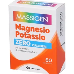 Massigen Magnesio e Potassio Senza Zucchero Compresse