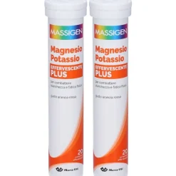 Massigen Magnesio E Potassio Effervescente Plus