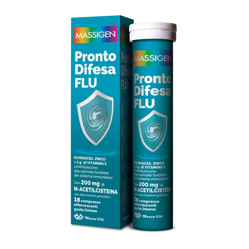 Massigen Pronto Difesa Flu Compresse effervescenti
