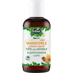 Matt Forsan Olio Mandorle Dolci Profumato Agrumi + GLASS SKIN MASK - Collagen Boost GRATIS